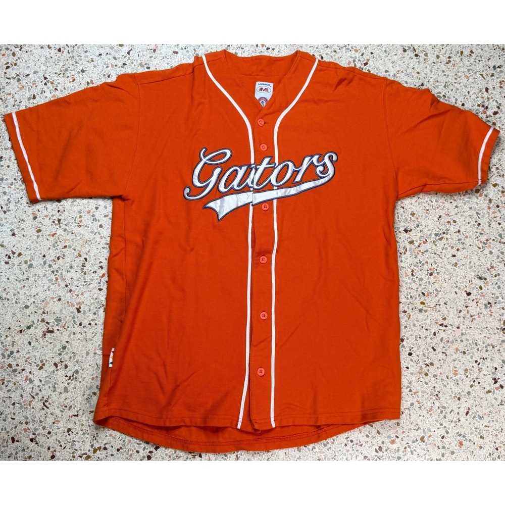 Mirage NCAA Vtg University of Florida Gators Multicolored Baseball Jersey XXL